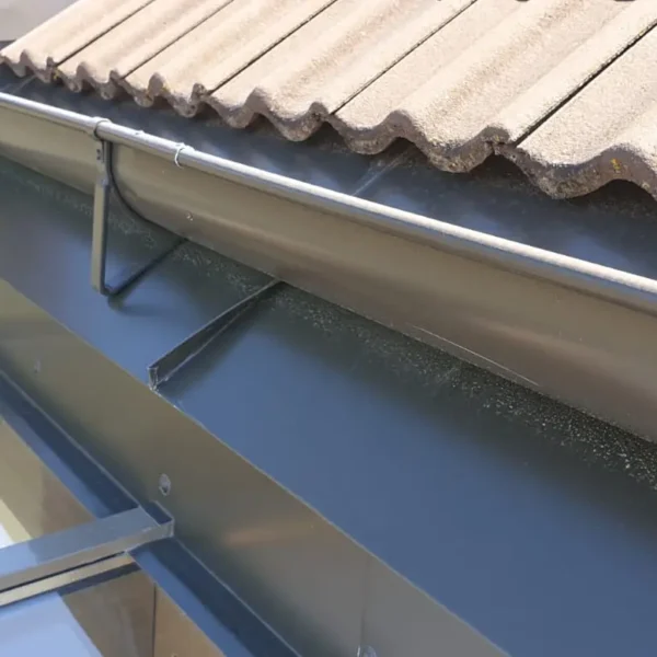 Zimná záhrada detail ukončenia strechy
