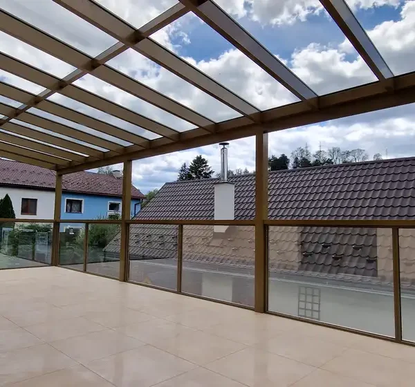 Hliníková pergola 10x4m
