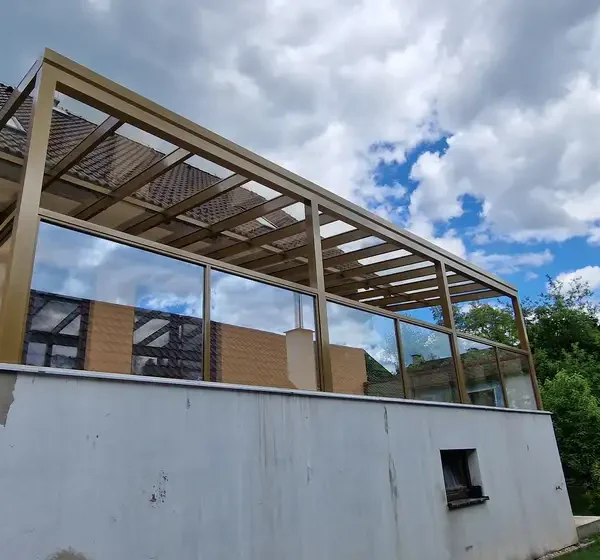 Hliníková pergola 10x4m